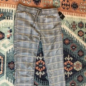 Forever 21 Men’s Plaid Woven Pants
